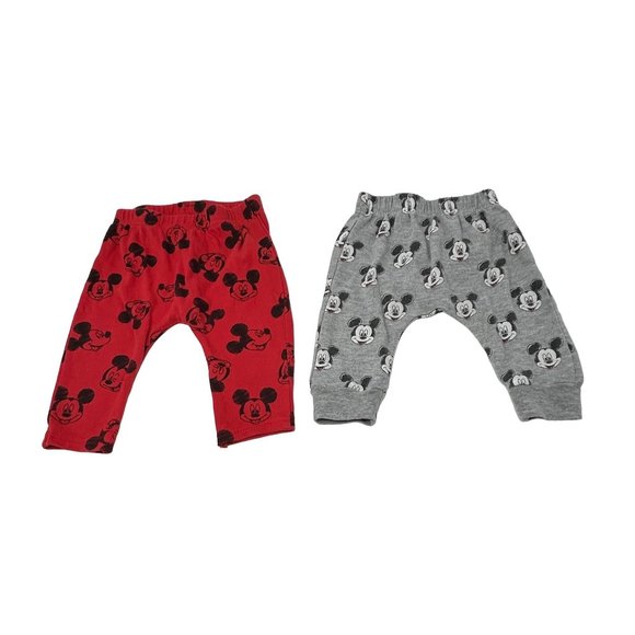 4 Pair Baby‎ Sweatpants - Blue, Black, Grey & Red - Size 3-6 Month - Picture 4 of 8